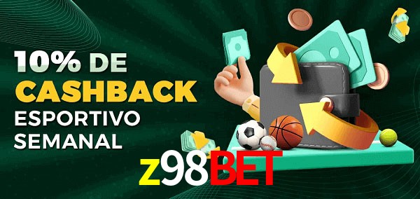 10% de bônus de cashback na z98bet